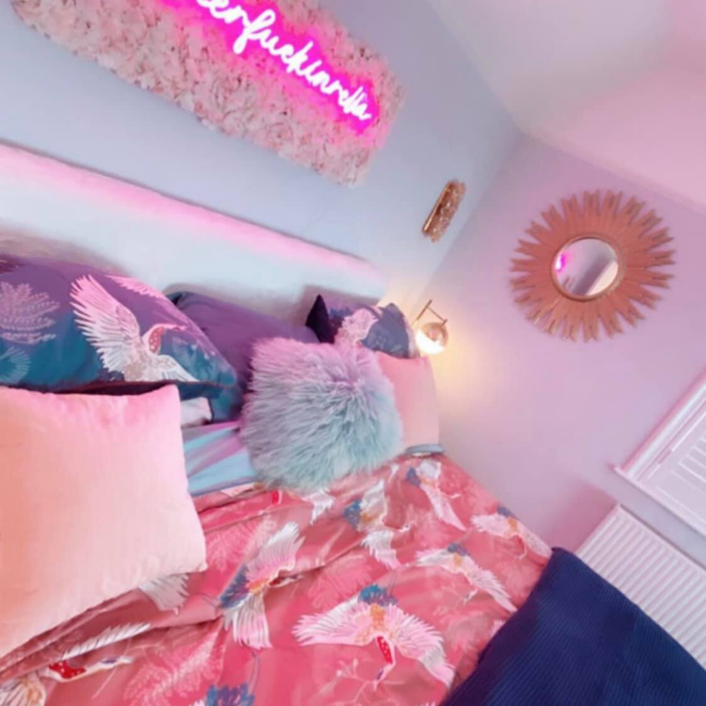 real-life barbie house bedroom